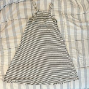 Mossimo- White & Black Stripe Dress XS